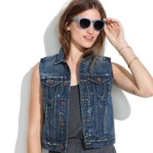 Madewell Denim Vest Medium